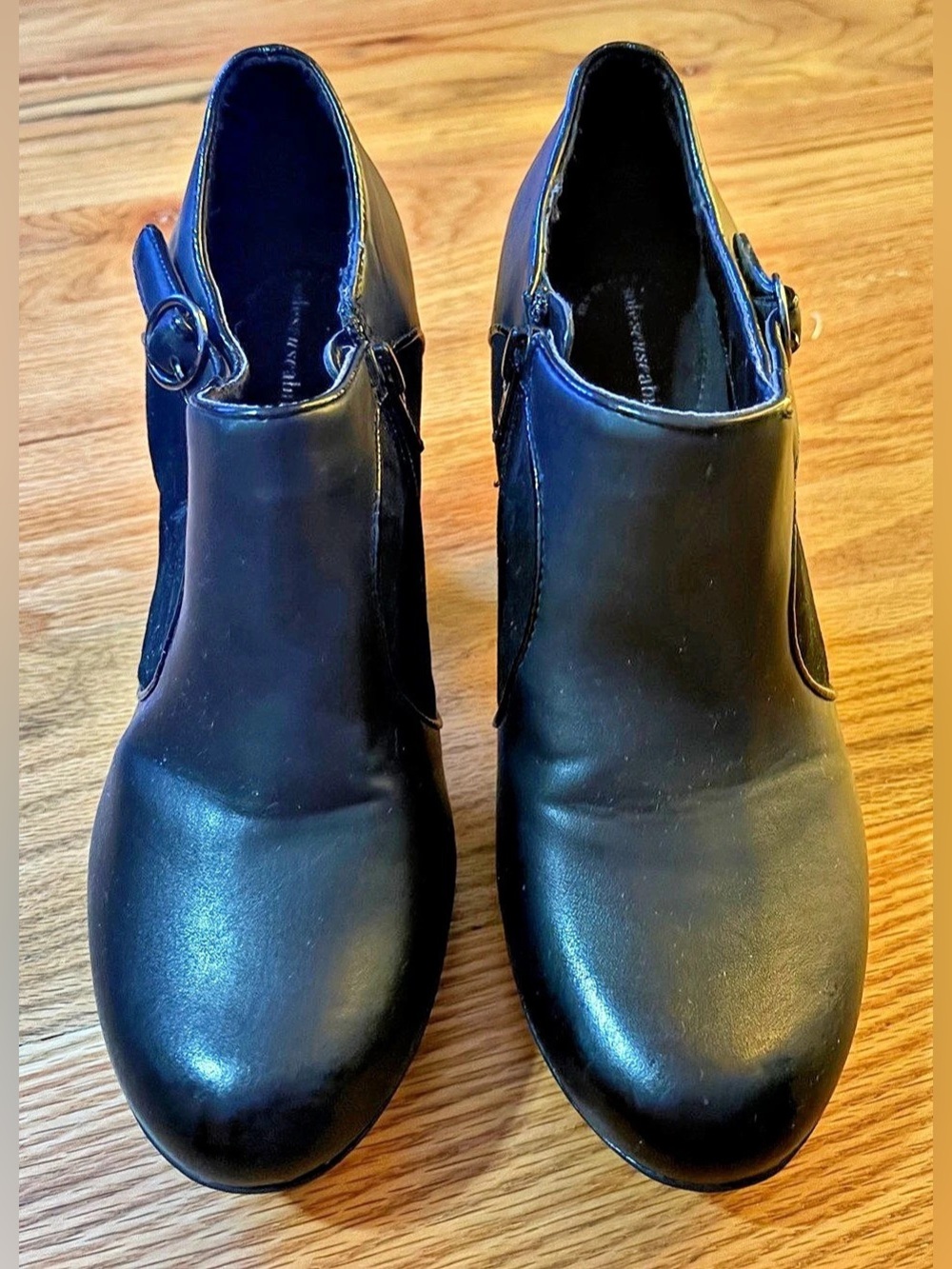 Black Ankle Heels